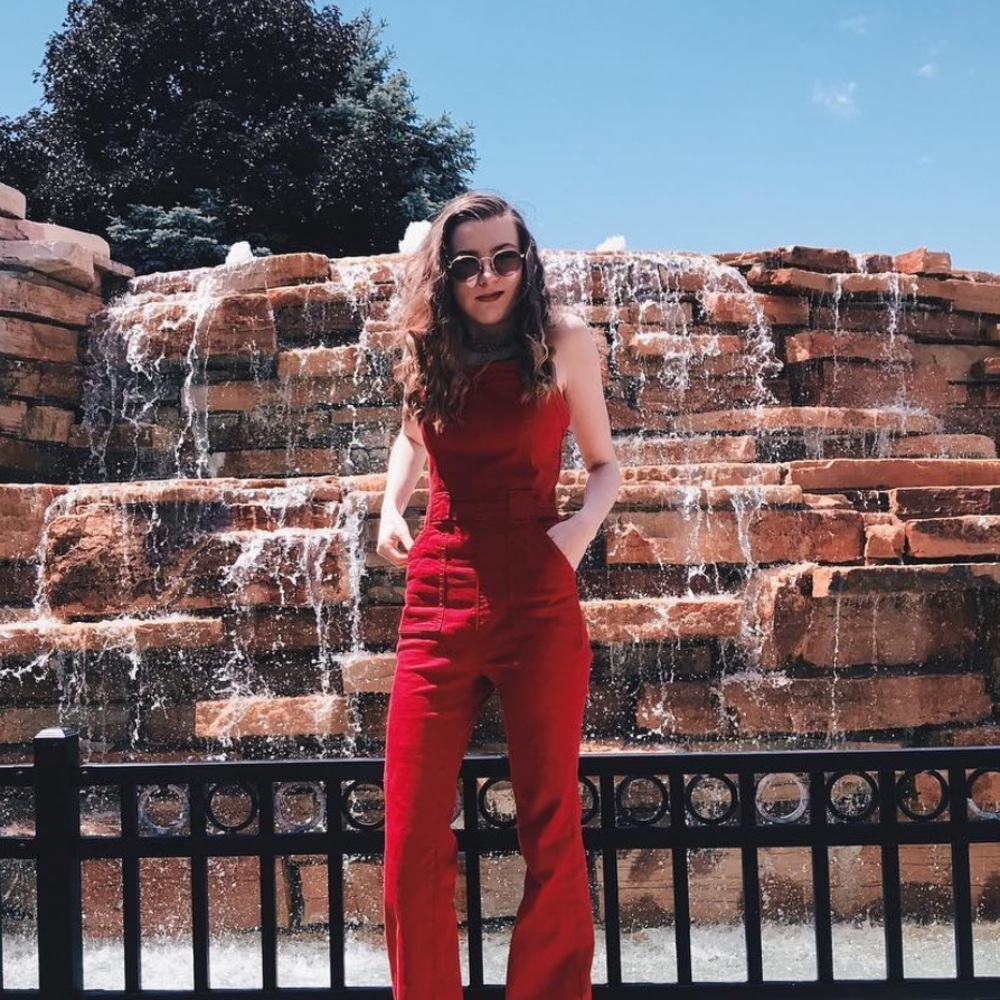 Forever 21 Denim Jumpsuit